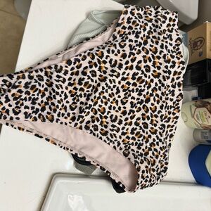 Xhilaration Animal Print Bikini Bottoms